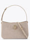 Leather Women's Bag Shoulder Beige