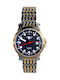 Catamaran Men's Watch 35mm Battery with Silver Metal Bracelet