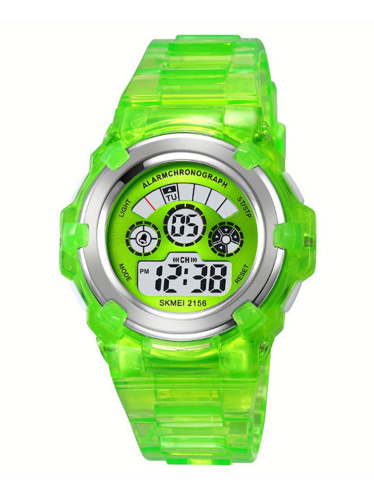 Skmei Digital Womens Watch 40mm Battery with Metal Bracelet