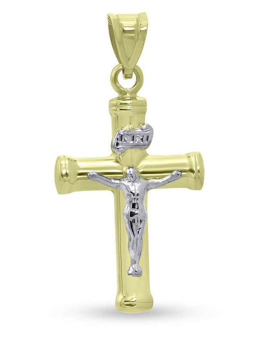 CHrysolithos Men's Gold Cross 14K