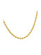CHrysolithos Herren Goldene Kette Nacken 14K