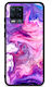 Realme 8 Marble Art Black Glossy Case