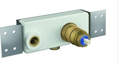Duravit Gk1900002000 Built-in Body Single-lever Faucet Basic Sink 2 Holes Wall Mount 1/2 Connections