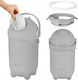 Lionelo Purebin Diaper Disposal Bin Grey