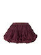 Kids' Tulle Tutu Skirt Burgundy