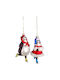 Agățat Ornament suspendat Pinguin De sticlă Set 2buc