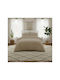 Melinen Lavish Σεντόνι Υπέρδιπλο 240x270εκ. Beige