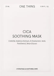 Masca Pentru Față Cu Centella Asiatica One Thing Cica Soothing Mask 20g