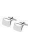 Ascot Cufflinks in Silver Color