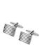 Ascot Cufflinks in Silver Color