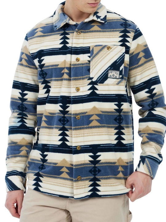 Overshirt Mânecă Lungă Twilight Albastru Marin