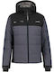 Icepeak Men's Ski & Snowboard Jacket Gray 856115536-292