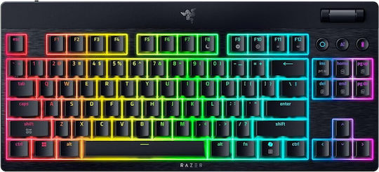 Razer BlackWidow V4 Low Profile Wireless Gaming Mechanical Keyboard Tenkeyless with Razer Yellow Switches and RGB Lighting English US