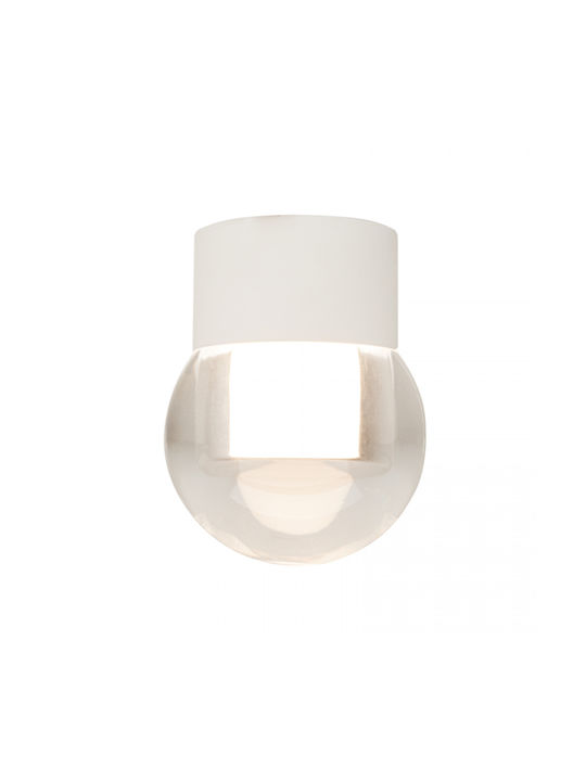 Zambelis Lights LED Θερμό Λευκό Σποτ σε Λευκό Χρώμα