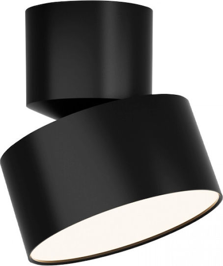 Zambelis Lights LED Θερμό Λευκό Σποτ σε Μαύρο Χρώμα