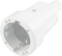 Schuko Stecker Gummi Weiß 16A Schuko Stecker Gummi Weiß 16A