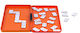 Joc de Societate Magnetic Domino pentru 2 Jucători 4+ Ani (EN) Purple Cow