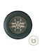 Bonna Plate Shallow made of Porcelain Gray with Diameter 30cm 6pcs