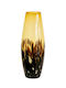 La Belle Maison Dekorative Bodenvase Glas Braune Φ17xΥ49cm D1880