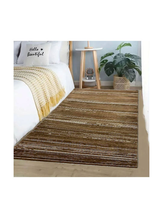 SpitiBazaar Modern Bedroom Rugs Set Coffee SB-2041 3pcs