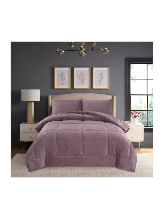 Liolios Home Duvet Queen 220x240cm Napoli Lilac