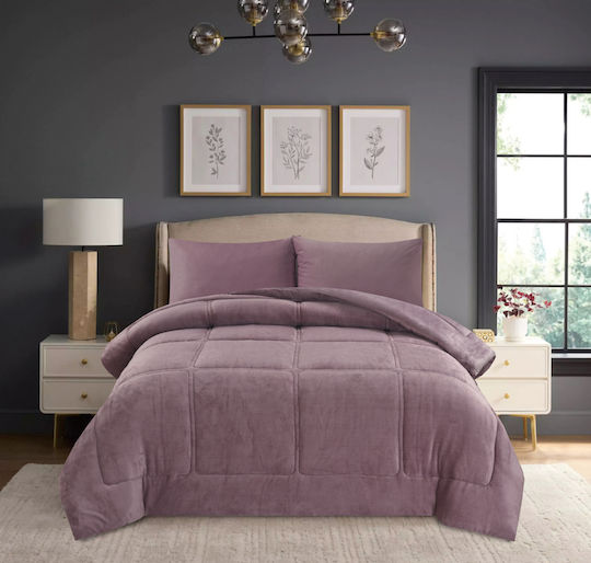 Liolios Home Duvet Queen 220x240cm Napoli Lilac