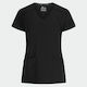 bwell Women's Black Medical Blouse