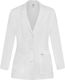 bwell Women's White Medical Dressing Gown