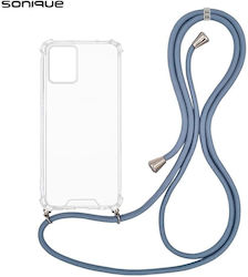 Husă Silicon Curea Sonique Armor Clear Motorola...