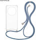 Silicone Case Cord Sonique Armor Clear Honor Ma...