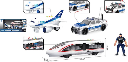 Zita Toys City Service Toy Car
