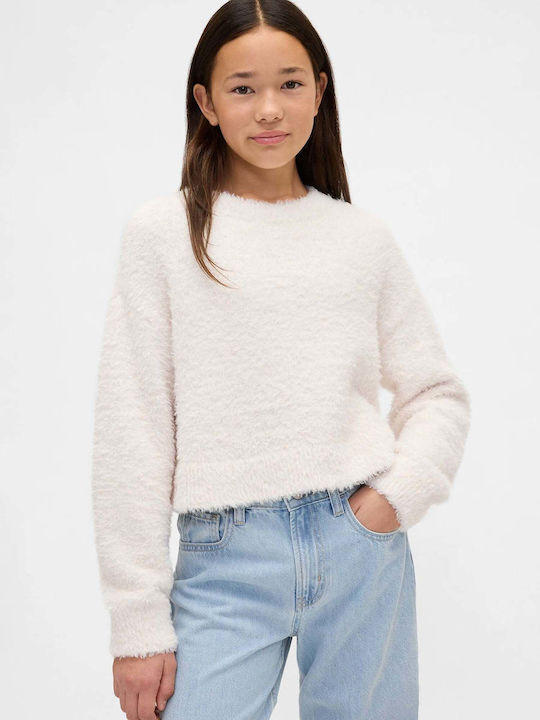 Kids' Sweater Long Sleeve Ivory Frost
