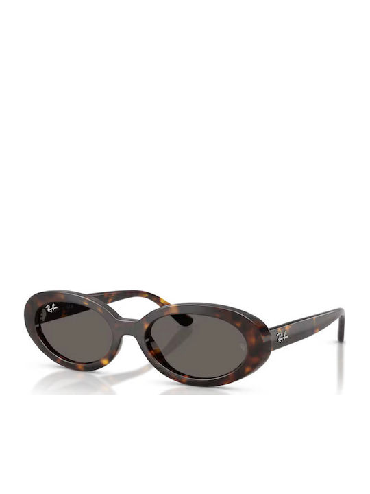 Ray Ban Γυναικεία Γυαλιά Ηλίου με Καφέ Ταρταρούγα Κοκκάλινο Σκελετό και Γκρι Φακό RB2223 902/B1