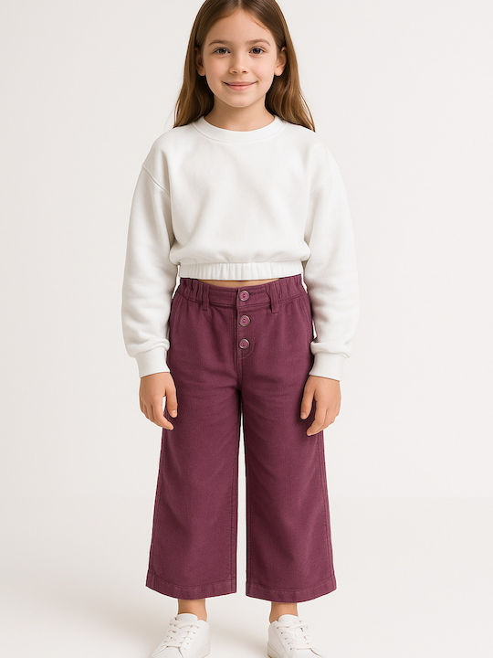 Kinder-Set mit Hose Winter 2Stück Ecru