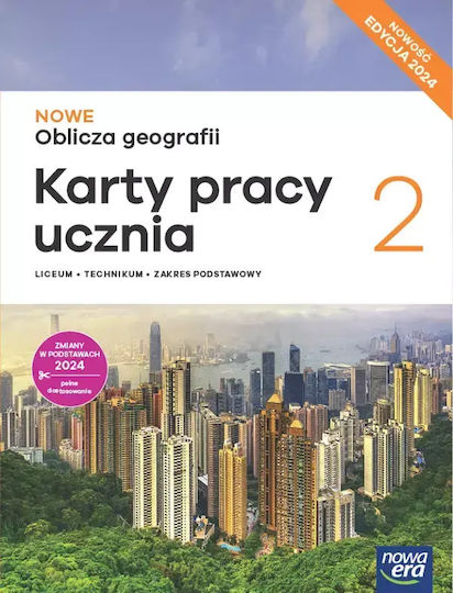 Nowe Oblicza Geografii 2. Karty Pracy Ucznia Do Liceum I Technikum. Zakres Podstawowy