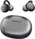 Earfun Clip In-ear Bluetooth Handsfree Ακουστικά με Αντοχή στον Ιδρώτα Μαύρα
