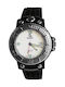 Catamaran Men's Watch 41mm Battery with Black Leather Strap