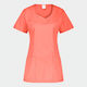 B-Well Ines Women's Orange Medical Blouse