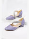 Pantofi cu toc Violet