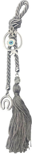 Marhome Pandantiv Talisman Norocos pentru Casă, Argintiu, din Metal, 25 cm
