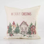 Borea Christmas Decorative Pillow Figure Beige ...