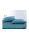 Silk Fashion Pillowcase Set with Envelope Cover Petrol 50x70cm.