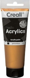 Acrilic Creall Studio 120ml 722 Auriu Metalic Antic 23 Acrilic Creall Studio 120ml 722 Auriu Metalic Antic 23