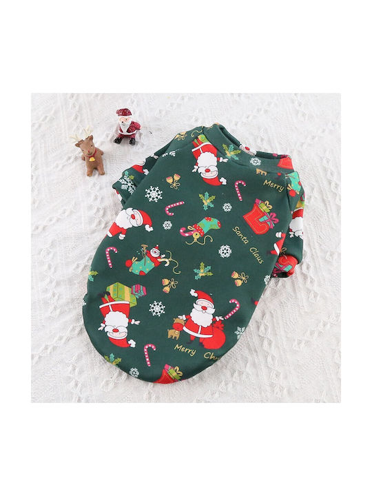 Denik Φουτερ Xmas Santa Πρασινο L 35cm