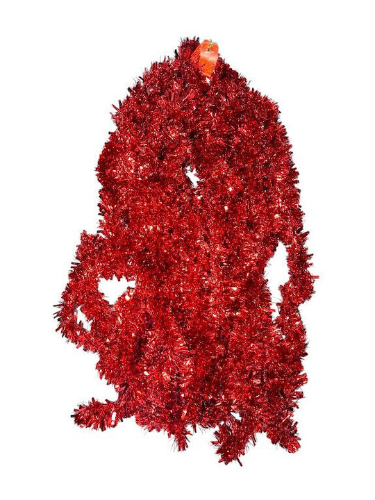Weihnachtliche Girlande Rot 9x200cm 10Stück