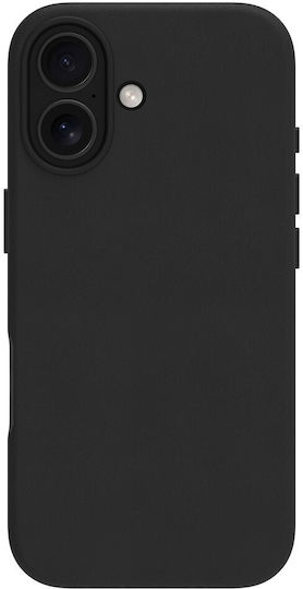 dbramante1928 Back Cover Piele Negru (iPhone 17)