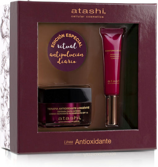 Atashi Antioxidant Set Îngrijire pentru Hidratare 2buc