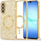 Techsuit Luxury Back Cover Πλαστικό Χρυσό (Gala...