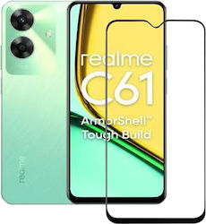 Full Face Tempered Glass Negru (Realme C61) Full Face Tempered Glass Negru (Realme C61)