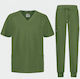 B-Well Hose & Bluse Set Grün